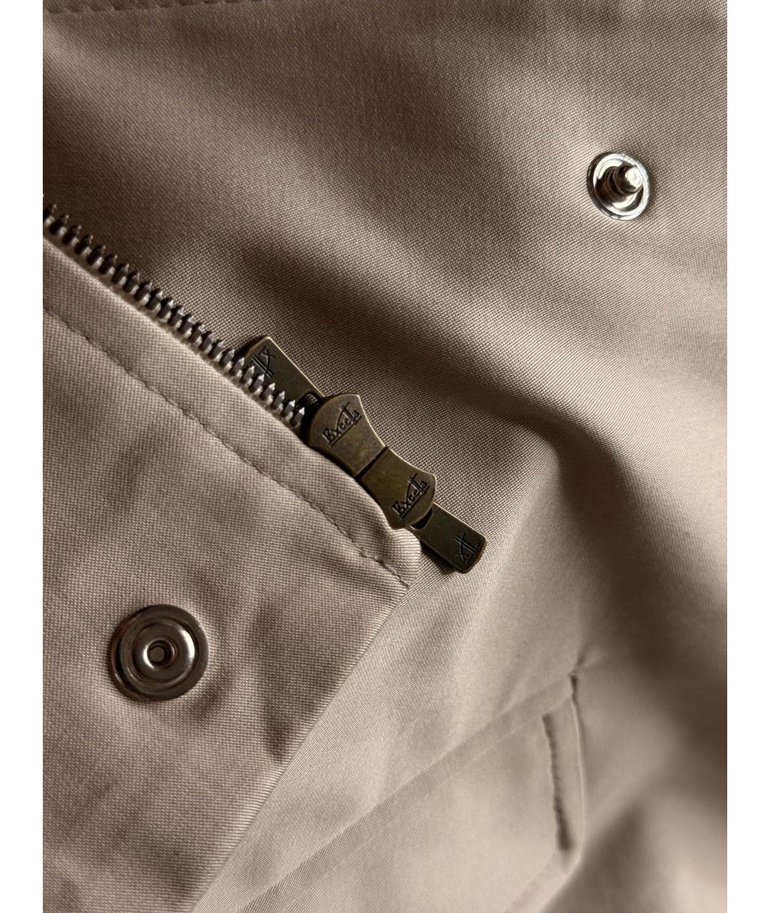 KITON Бежевая хлопко-эластановая куртка, фото 7
