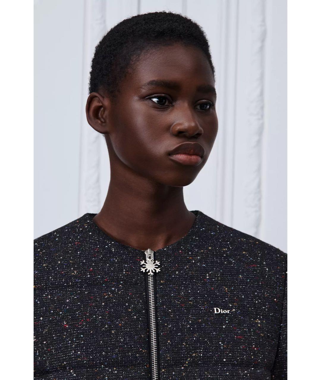 CHRISTIAN DIOR Черный пуховик, фото 4