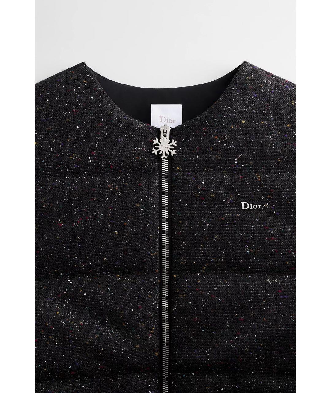 CHRISTIAN DIOR Черный пуховик, фото 7