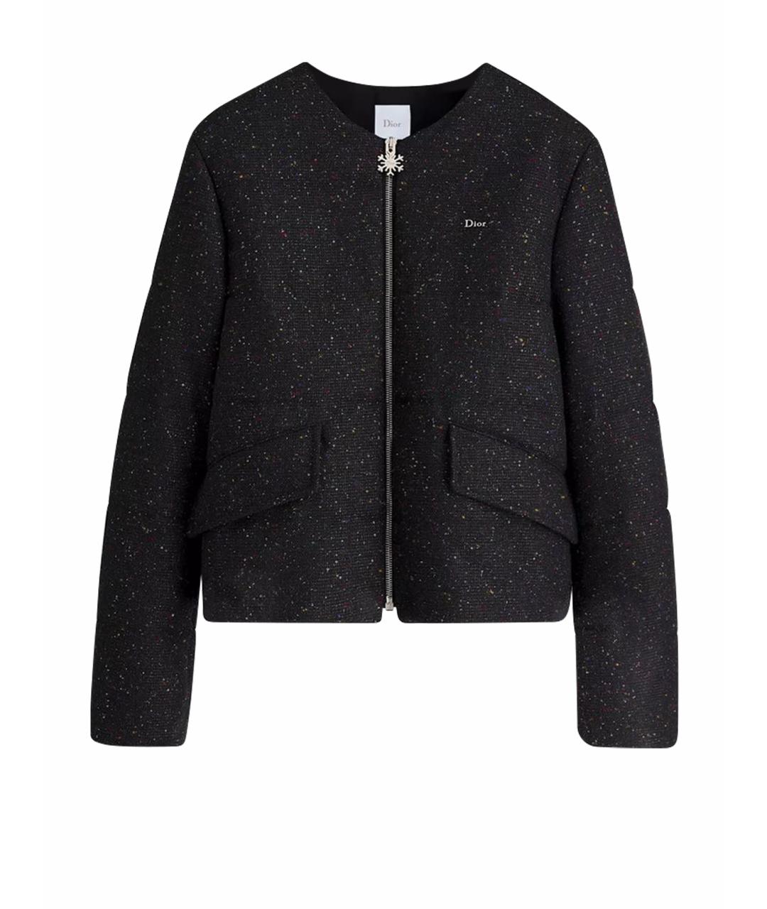 CHRISTIAN DIOR Черный пуховик, фото 1