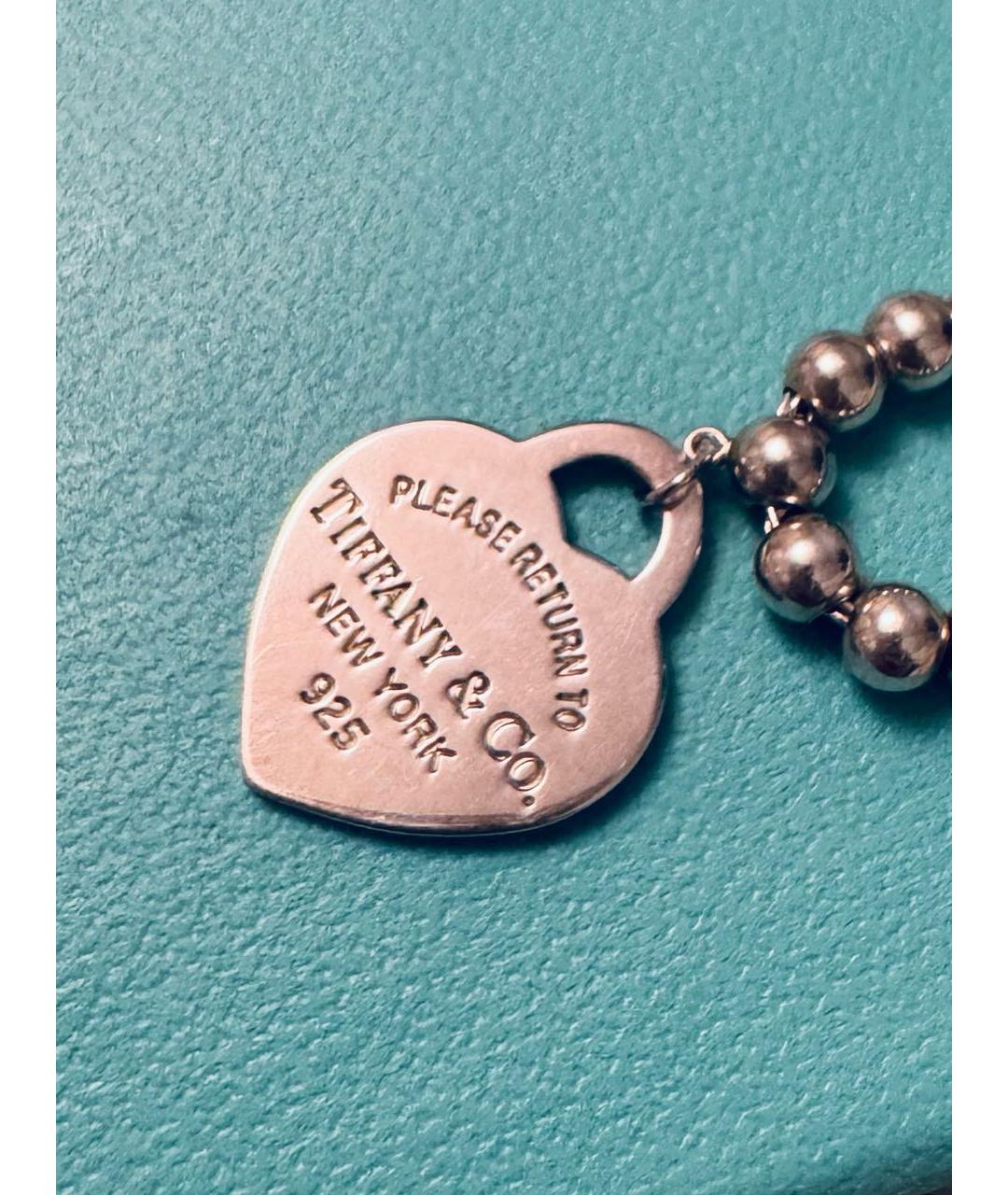 TIFFANY&CO Серебряное серебряное колье, фото 2