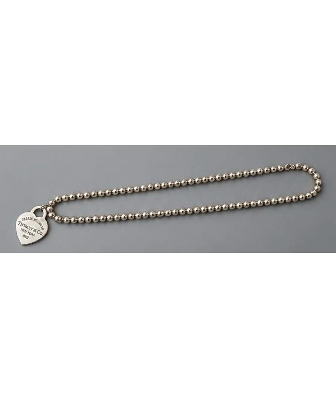 TIFFANY&CO Серебряное серебряное колье, фото 4