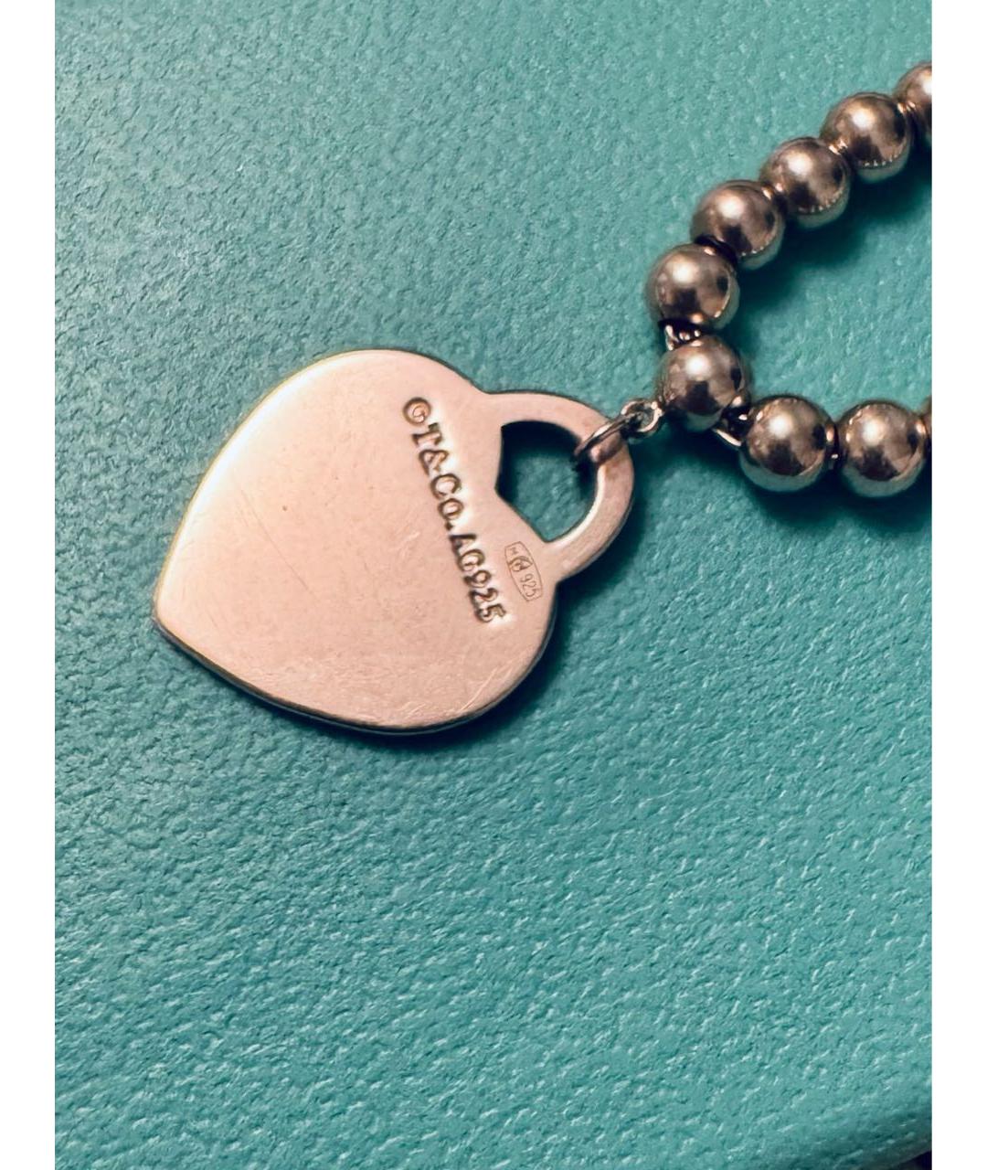 TIFFANY&CO Серебряное серебряное колье, фото 5