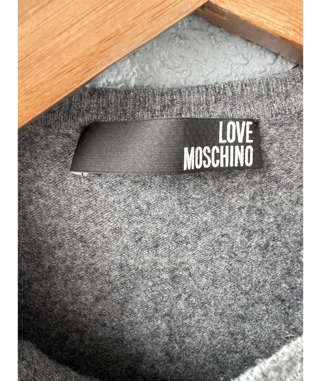 MOSCHINO Шерстяной джемпер / свитер, фото 5