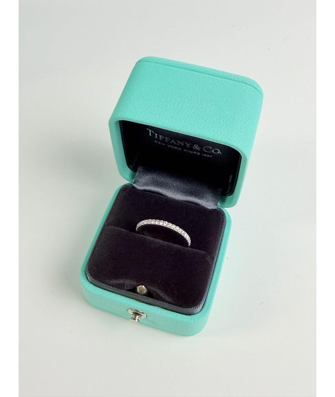 TIFFANY&CO Белое платиновое кольцо, фото 3