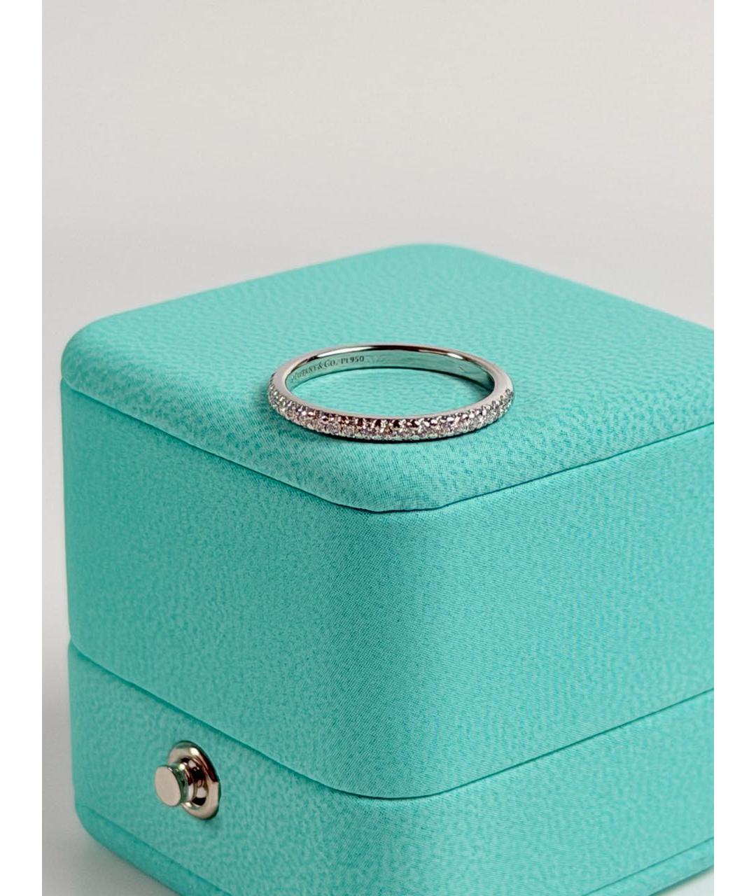 TIFFANY&CO Белое платиновое кольцо, фото 4