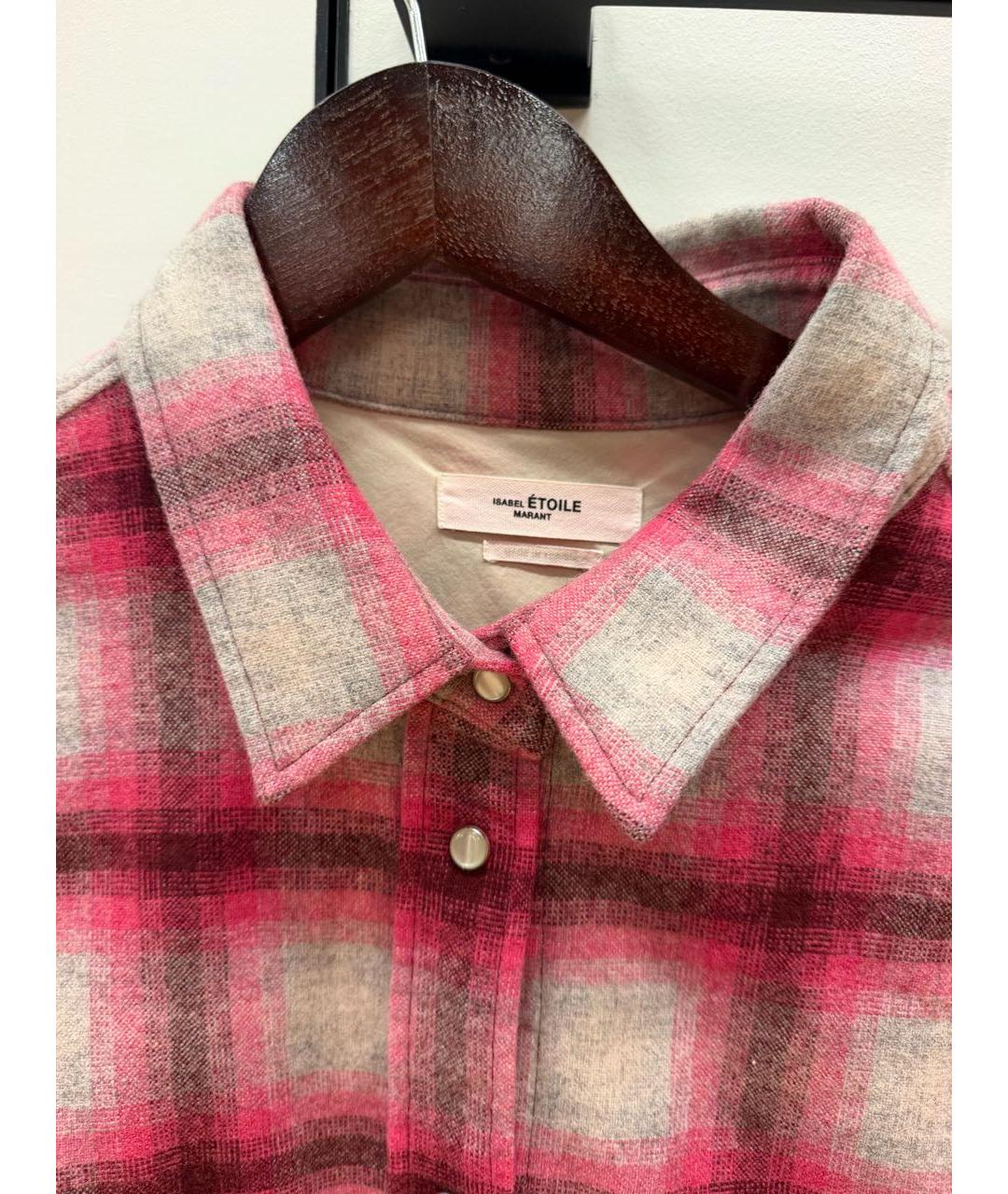 ISABEL MARANT Розовая рубашка, фото 5