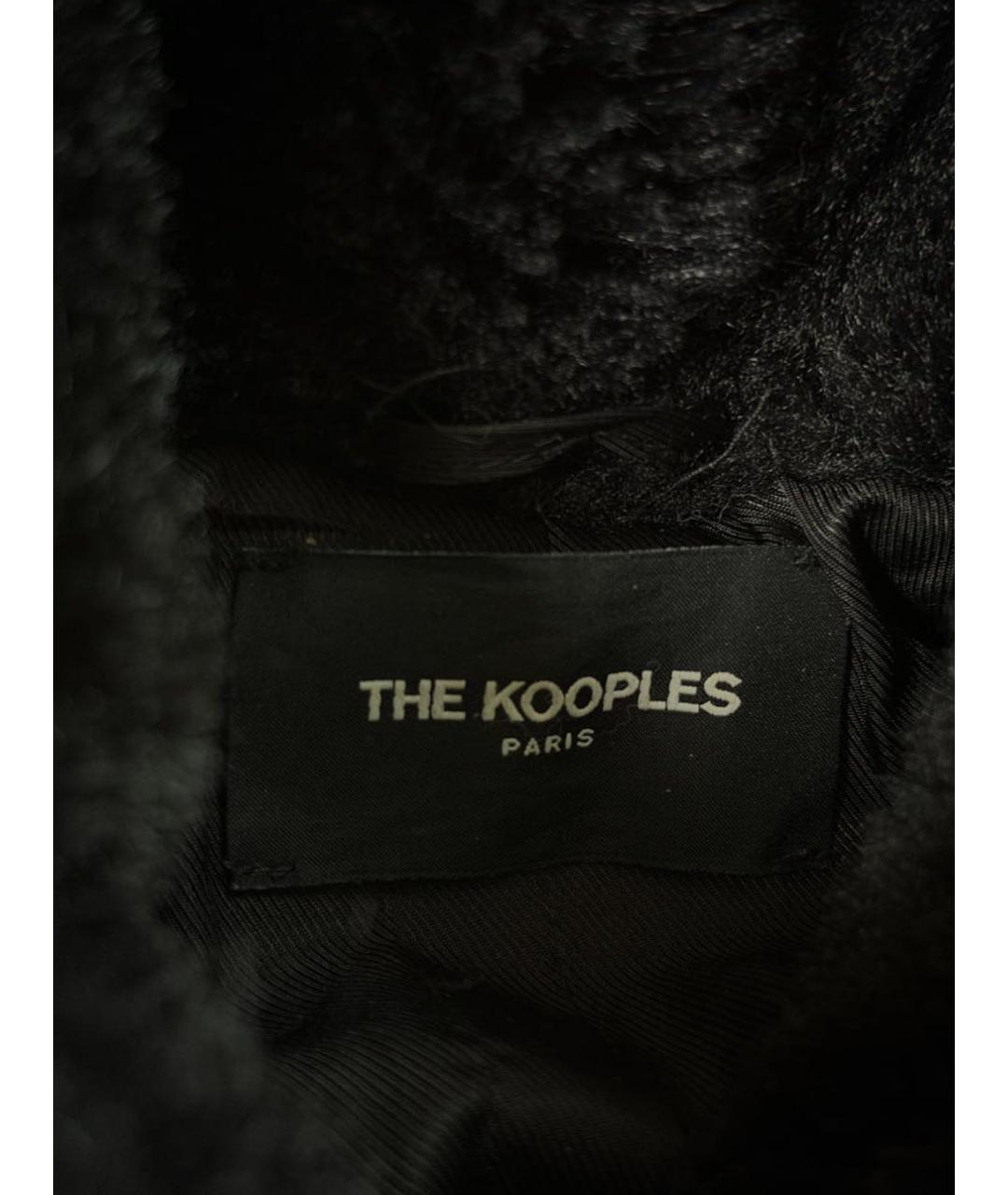 THE KOOPLES Черная меховая куртка, фото 6