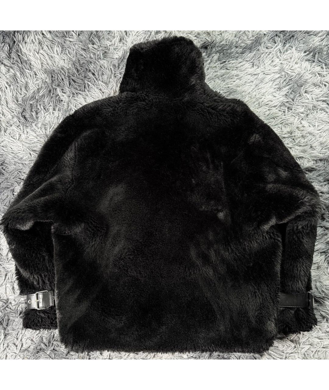 THE KOOPLES Черная меховая куртка, фото 2