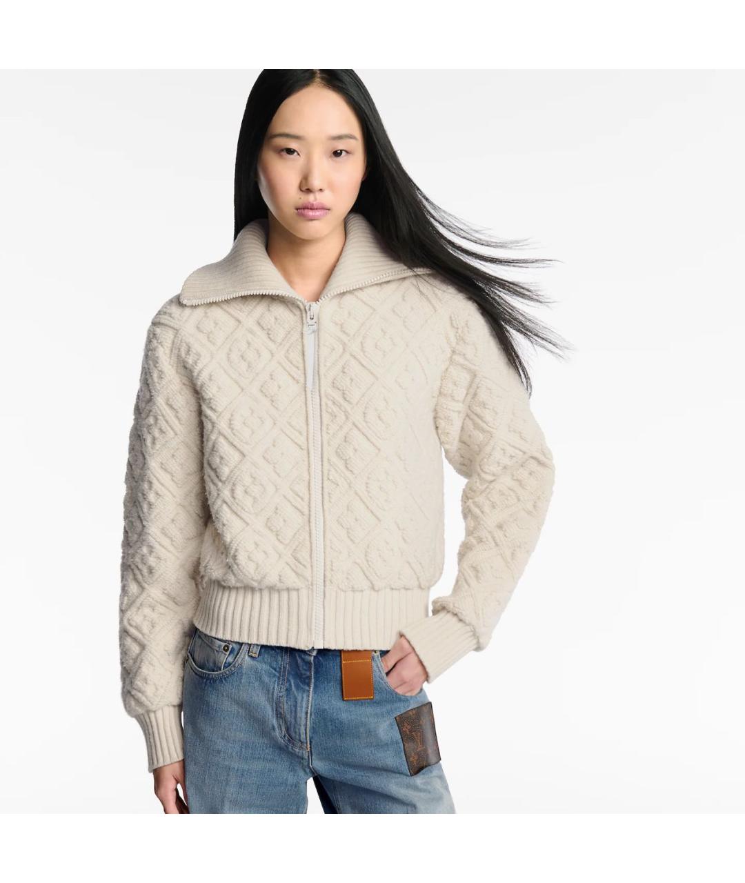 LOUIS VUITTON Бежевая куртка, фото 2