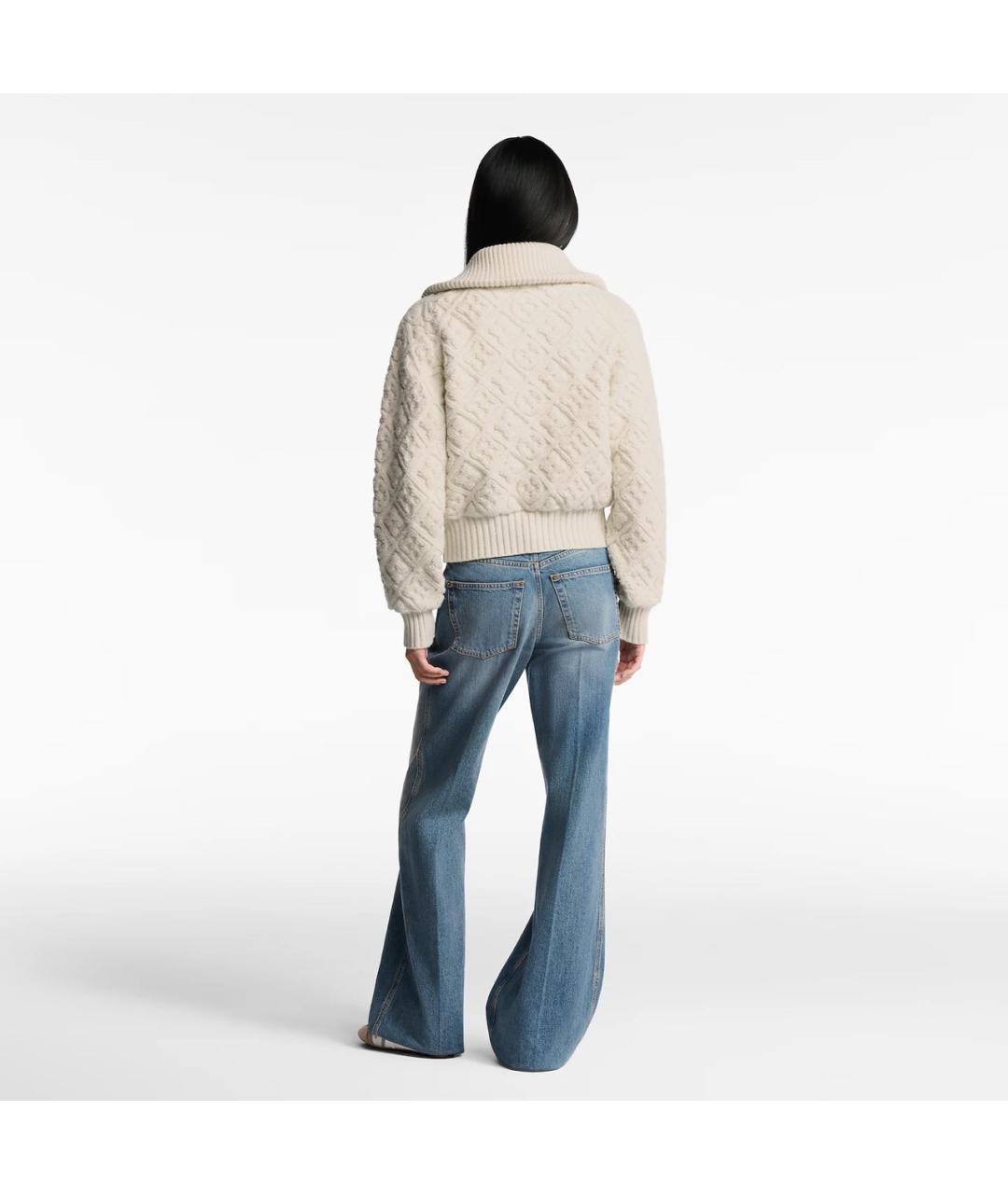 LOUIS VUITTON Бежевая куртка, фото 4