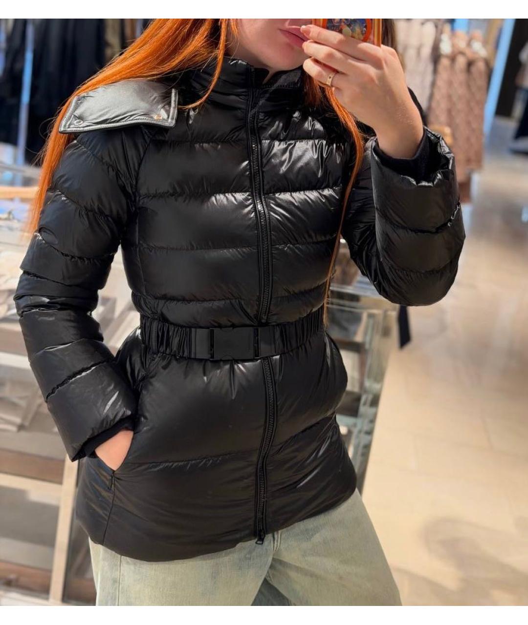 BURBERRY Черный пуховик, фото 5
