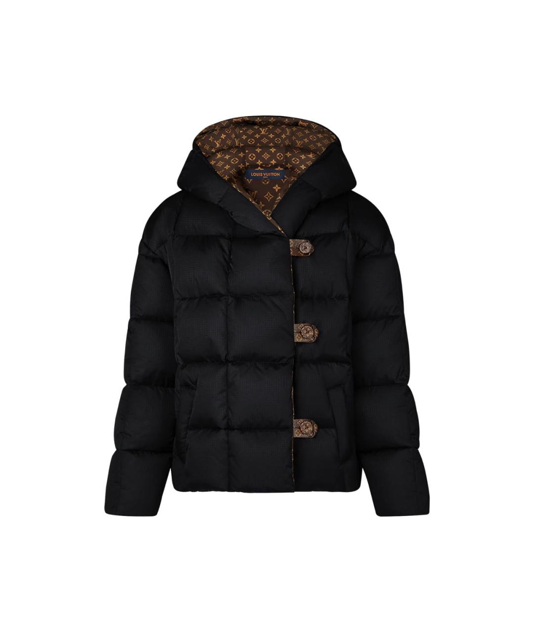 LOUIS VUITTON Черный пуховик, фото 7