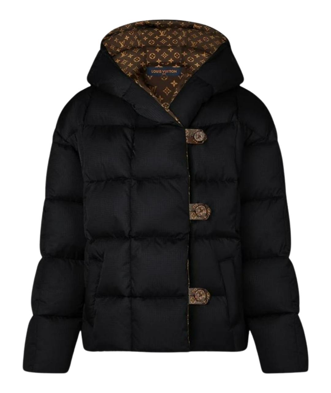 LOUIS VUITTON Черный пуховик, фото 1