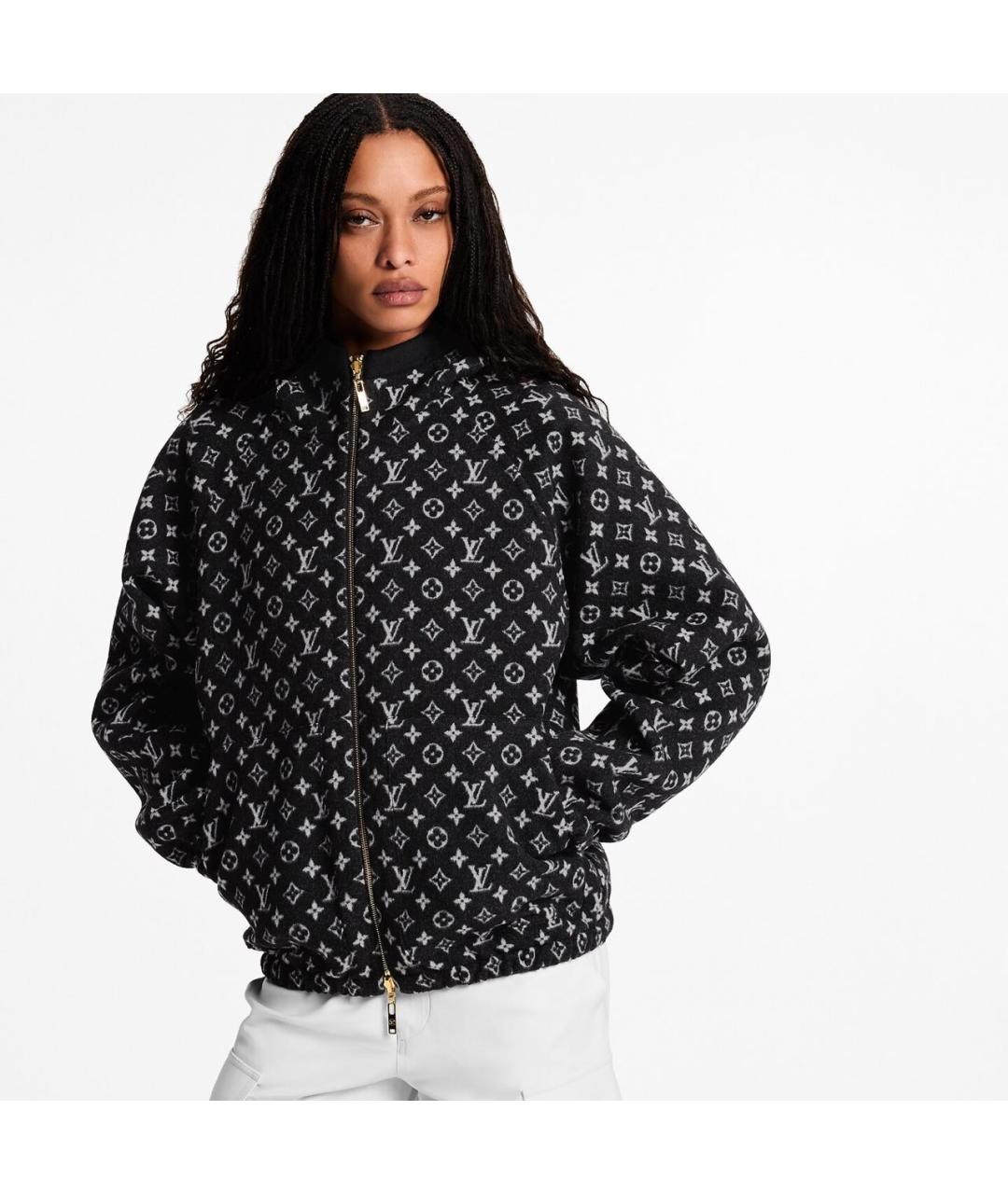 LOUIS VUITTON Черная куртка, фото 6