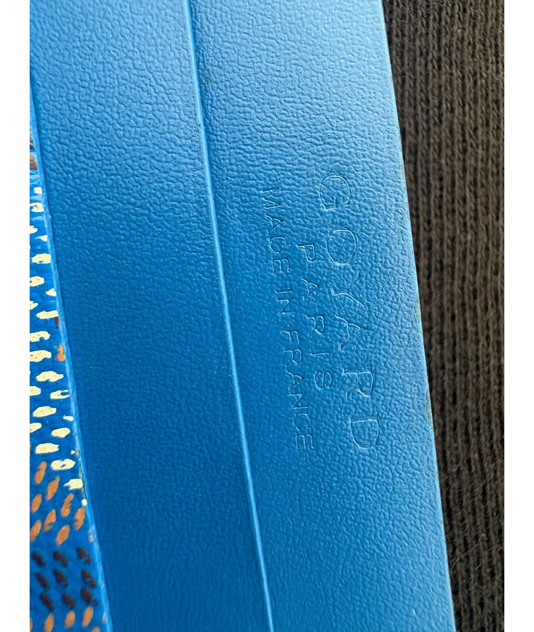 GOYARD Синий кардхолдер, фото 4