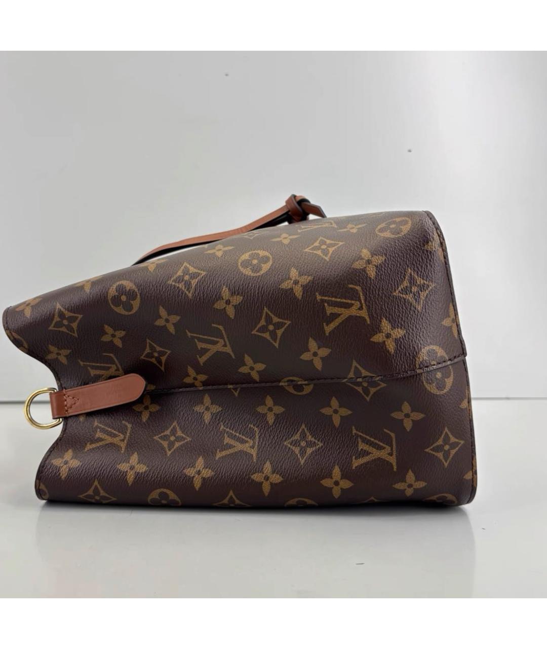 LOUIS VUITTON Коричневая сумка через плечо из канвы, фото 5