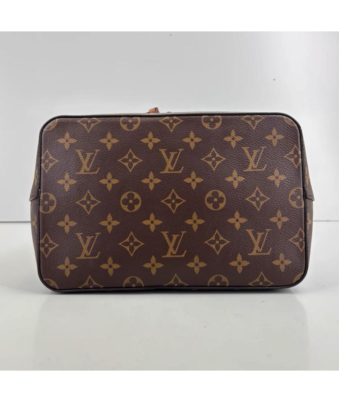 LOUIS VUITTON Коричневая сумка через плечо из канвы, фото 4