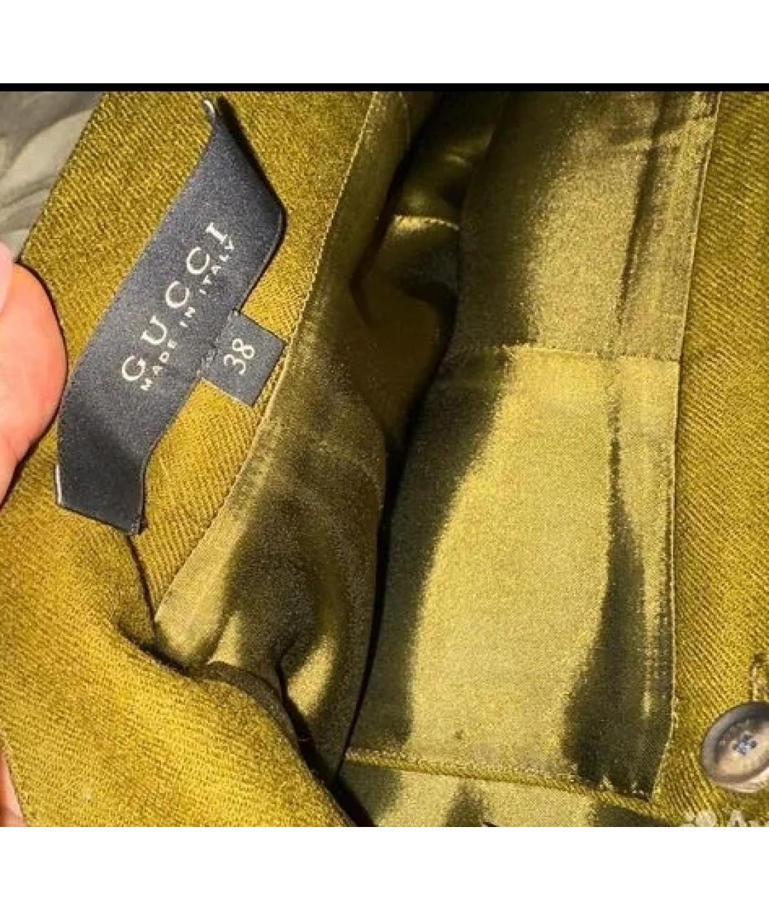 GUCCI Шерстяная юбка миди, фото 4