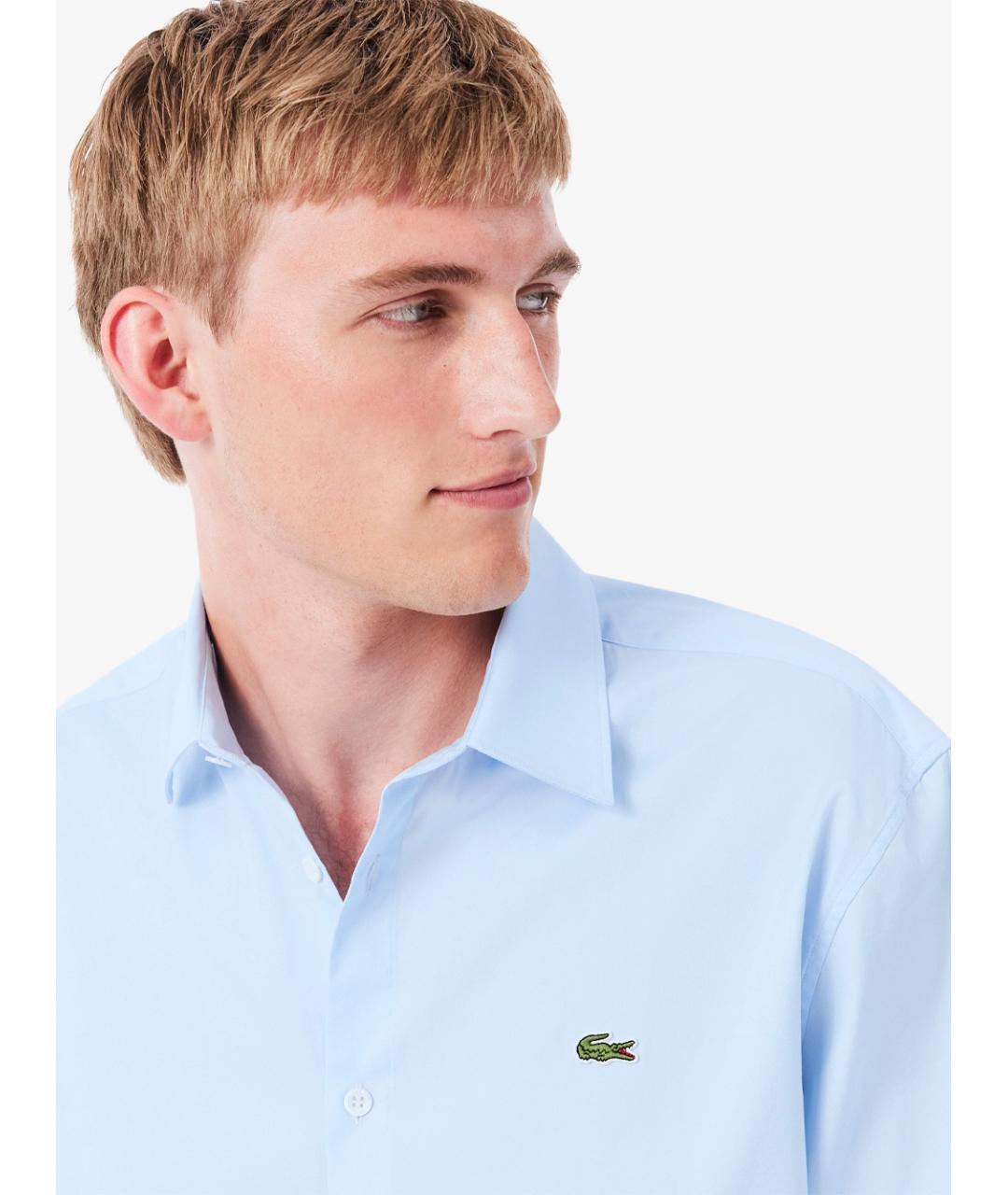 LACOSTE Хлопковая кэжуал рубашка, фото 5