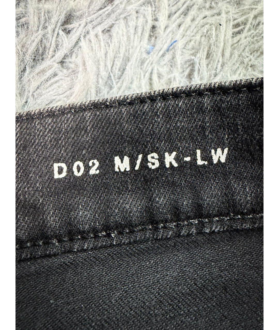 SAINT LAURENT Черные хлопковые джинсы скинни, фото 6