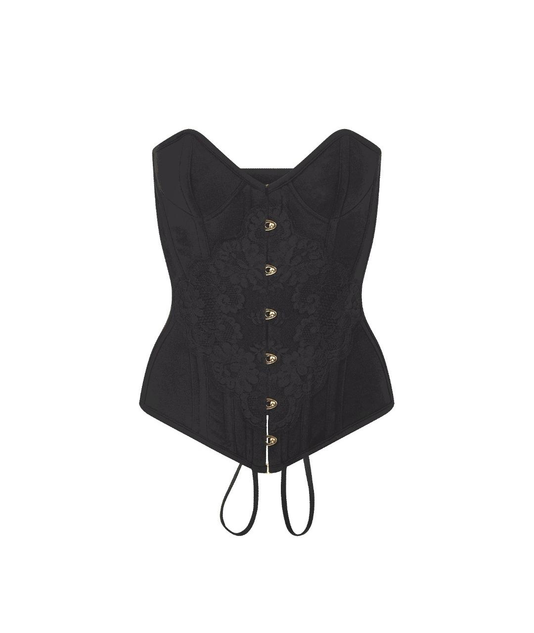 AGENT PROVOCATEUR Черный модальный корсет, фото 8