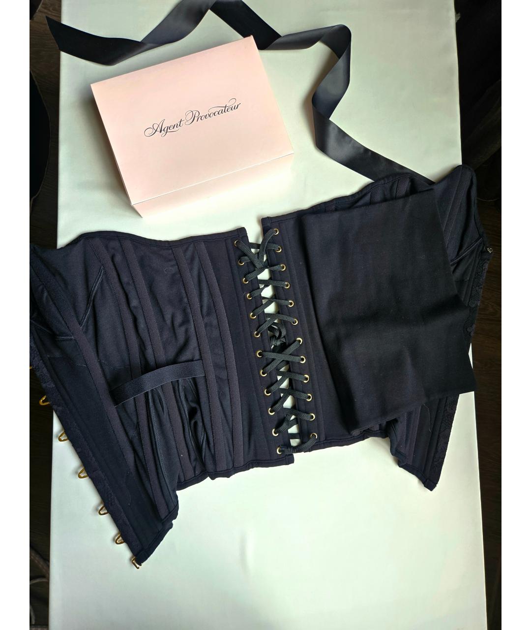 AGENT PROVOCATEUR Черный модальный корсет, фото 4