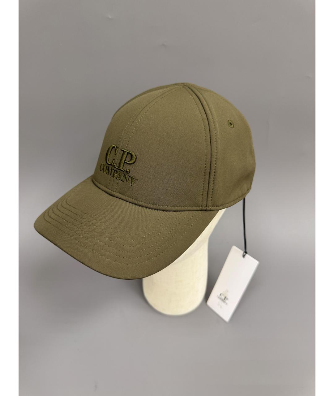 CP COMPANY Зеленая синтетическая кепка/бейсболка, фото 6