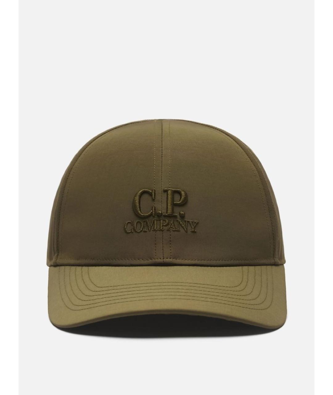 CP COMPANY Зеленая синтетическая кепка/бейсболка, фото 8