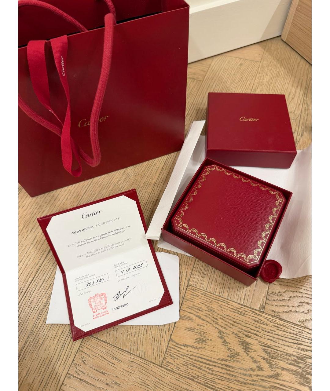 CARTIER Подвеска из белого золота, фото 4