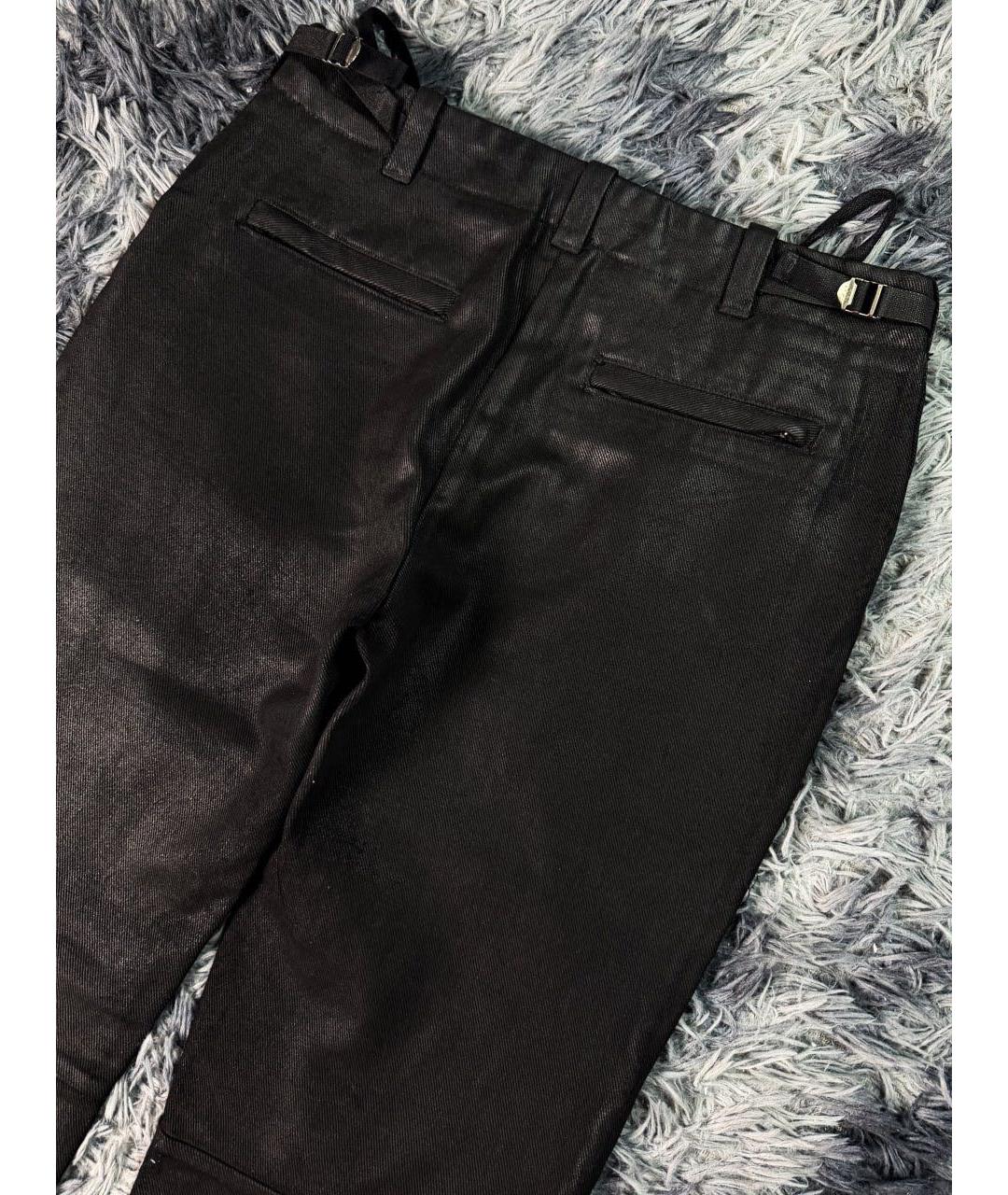 HELMUT LANG Черные прямые джинсы, фото 4
