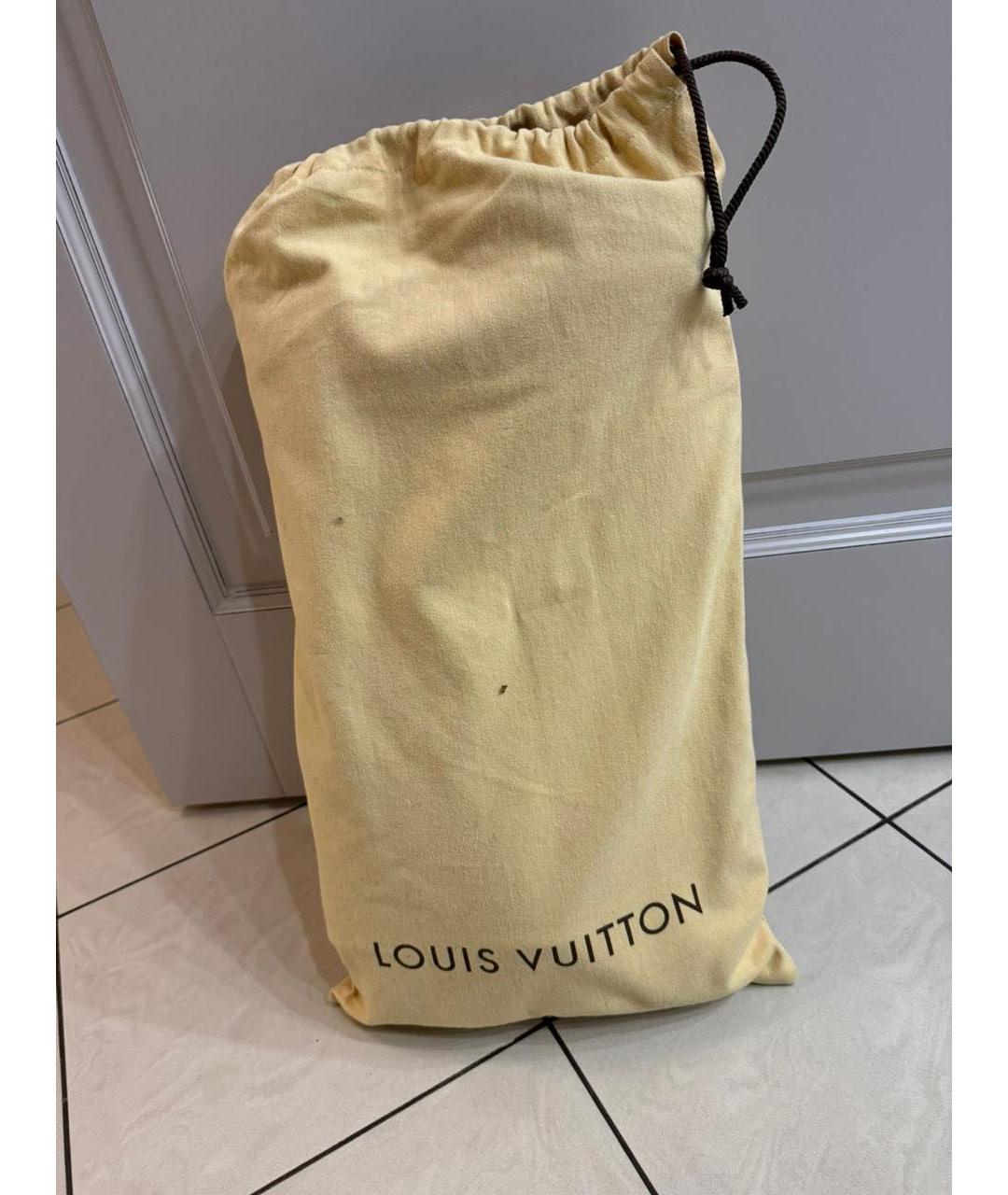 LOUIS VUITTON Черные резиновые сапоги, фото 3