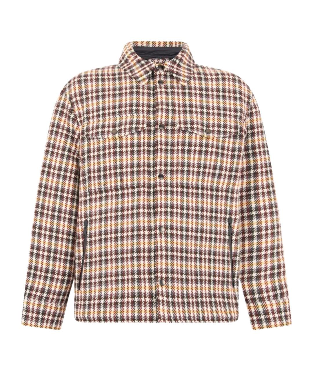 BURBERRY Мульти шерстяная куртка, фото 1