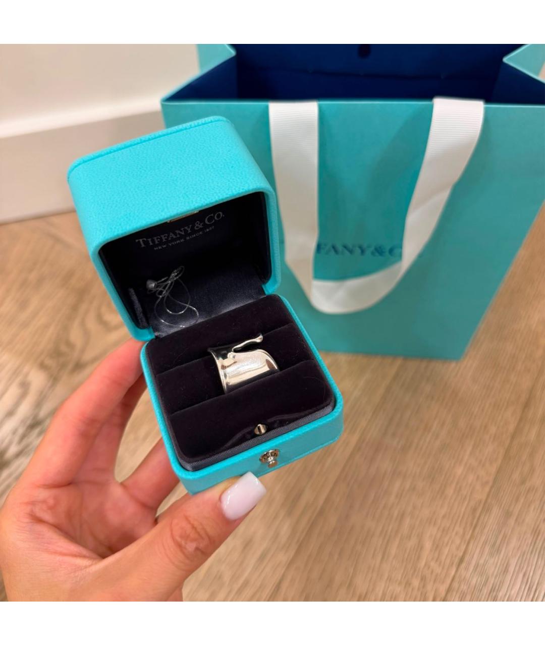 TIFFANY&CO Серебряное кольцо, фото 3
