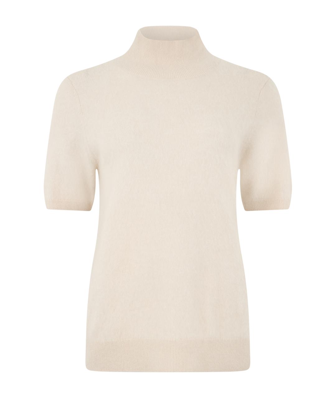 'S MAX MARA Бежевая шерстяная водолазка, фото 1