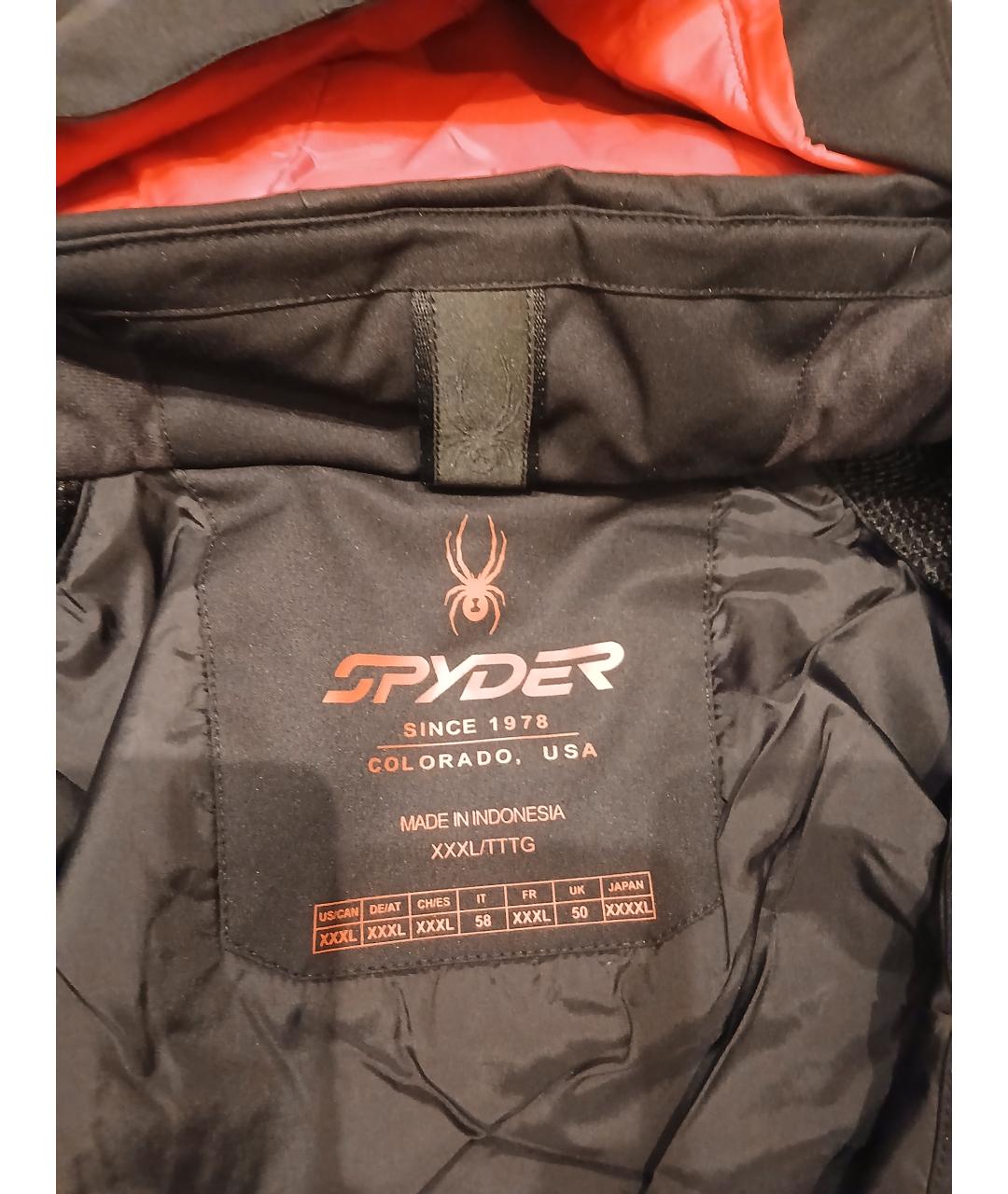 SPYDER Черная спортивная куртка, фото 3