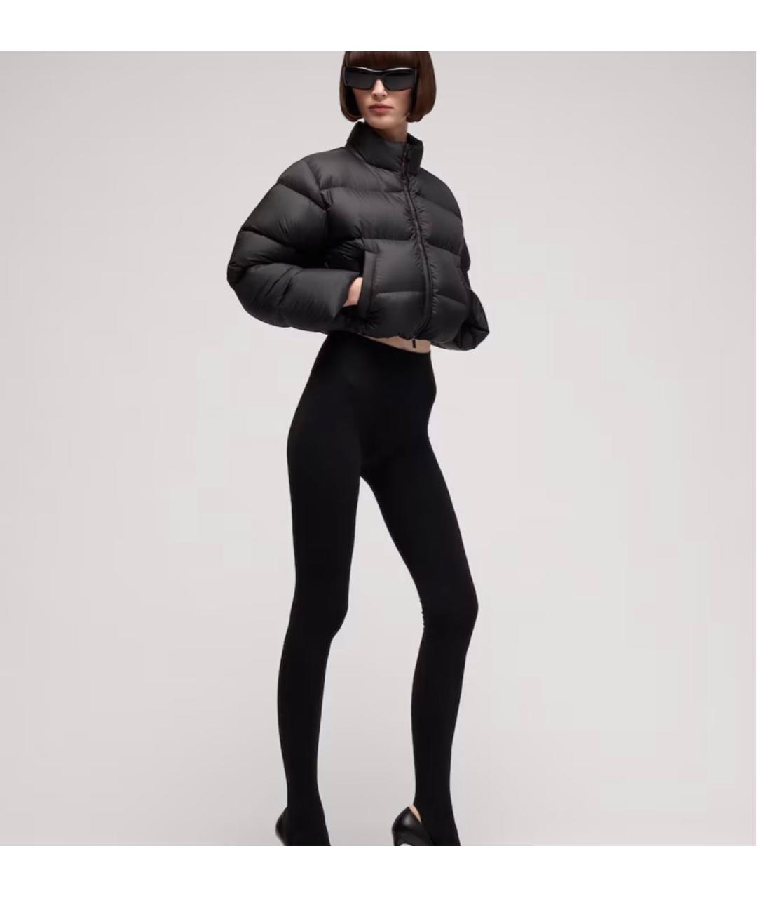 GUCCI Черный полиэстеровый пуховик, фото 3