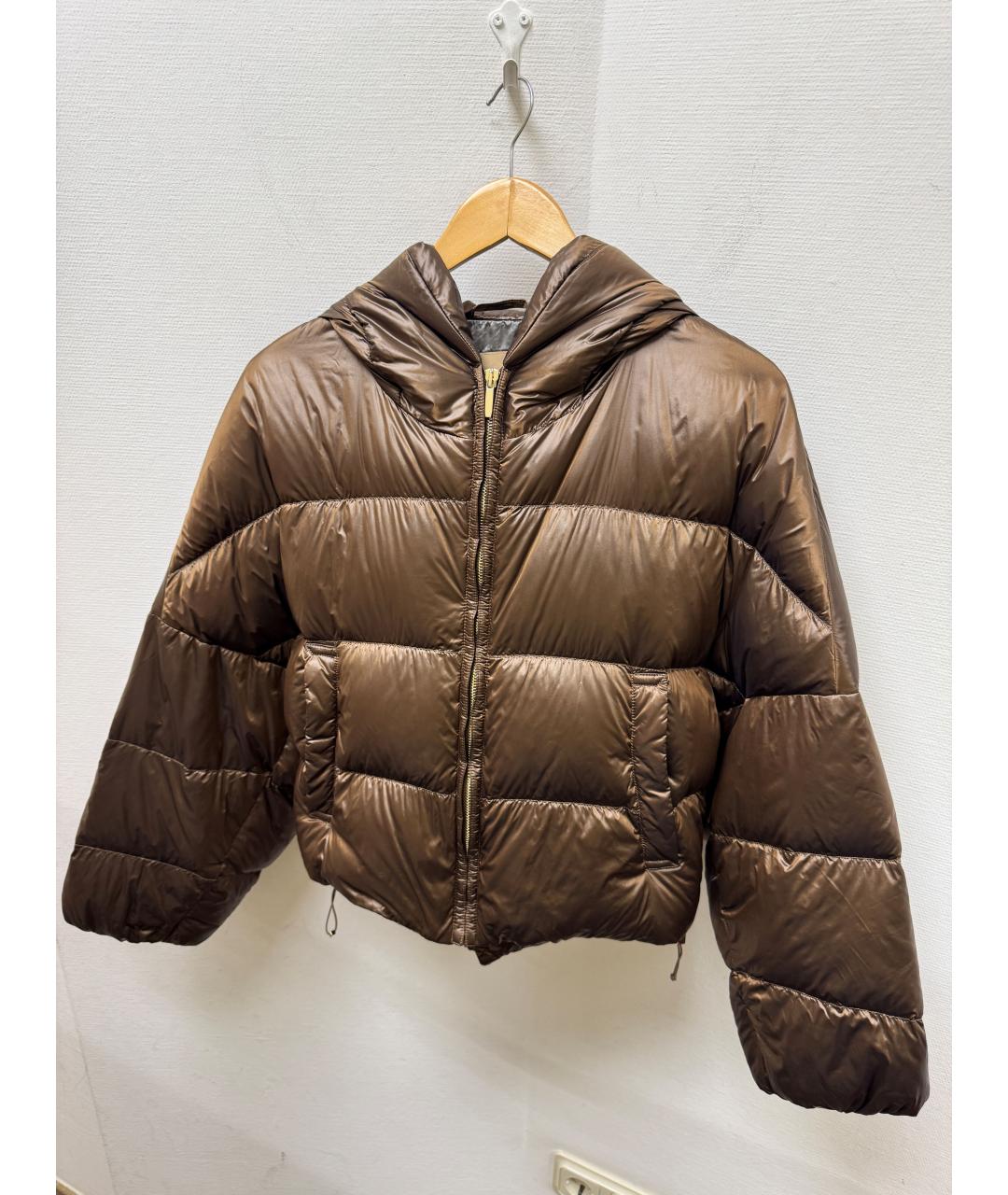 MAX MARA Коричневый пуховик, фото 2
