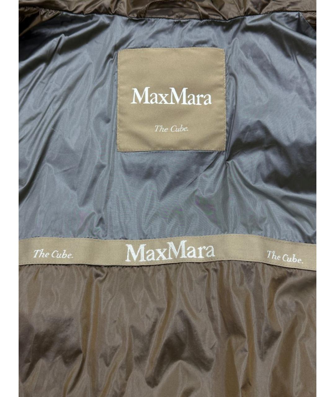 MAX MARA Коричневый пуховик, фото 5