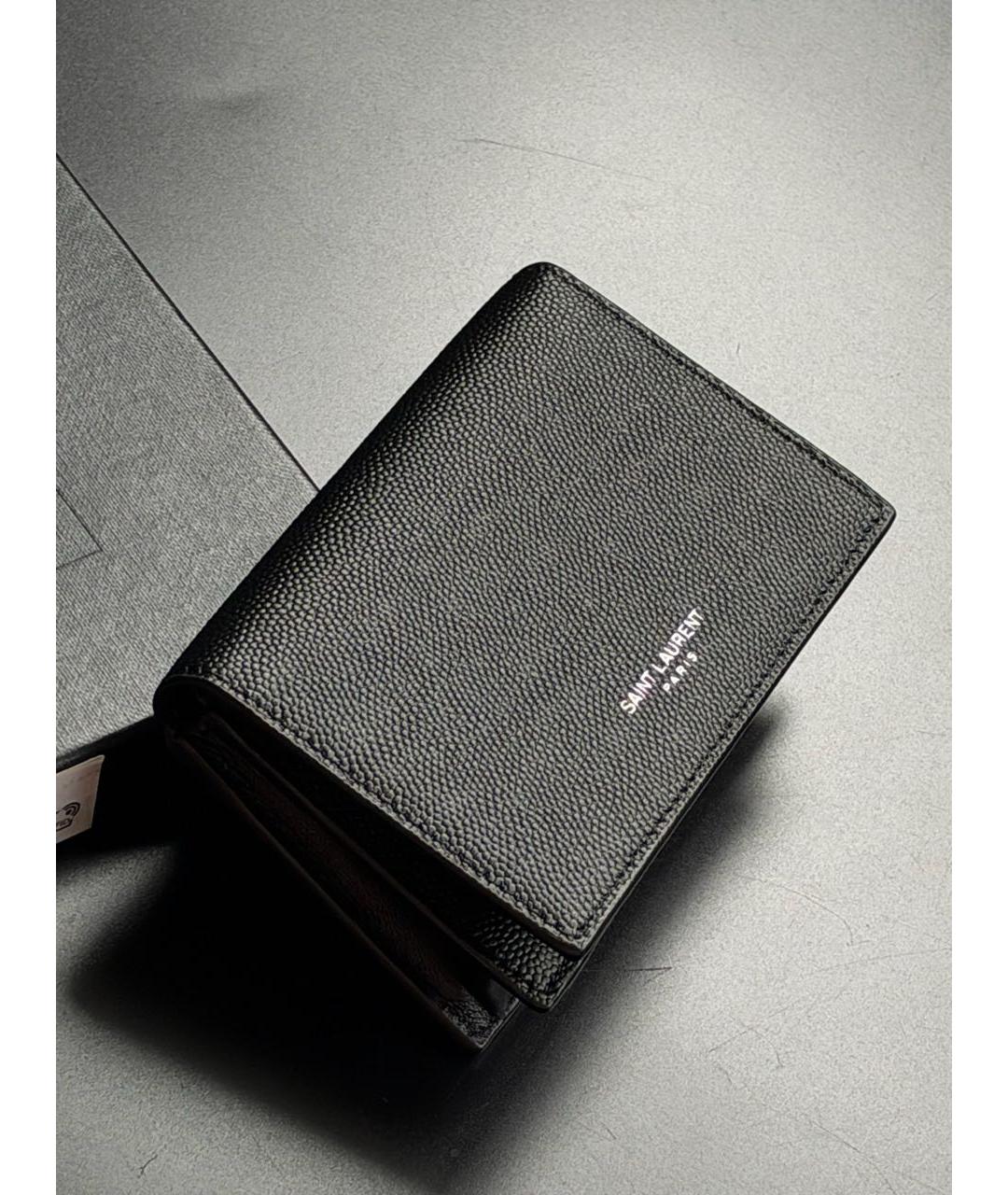 SAINT LAURENT Черный кардхолдер, фото 3