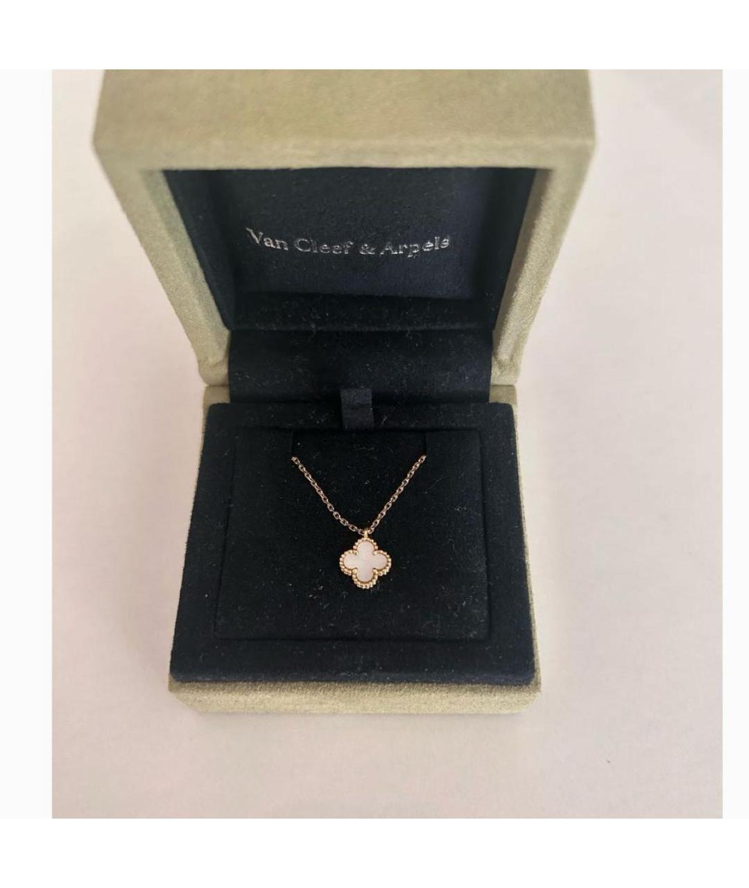 VAN CLEEF & ARPELS Бежевое колье из желтого золота, фото 4