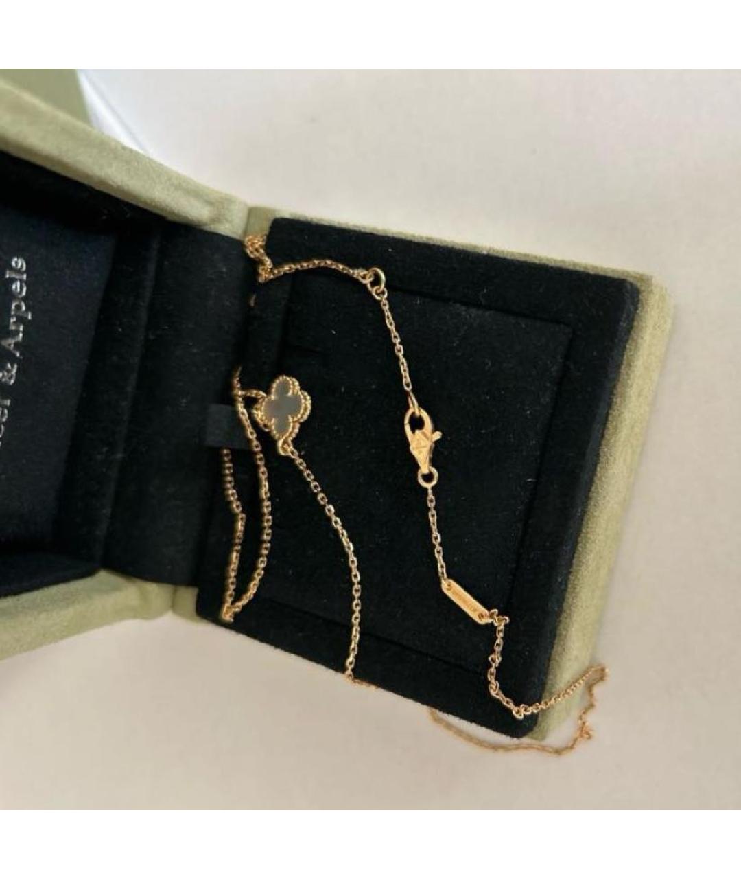VAN CLEEF & ARPELS Бежевое колье из желтого золота, фото 6