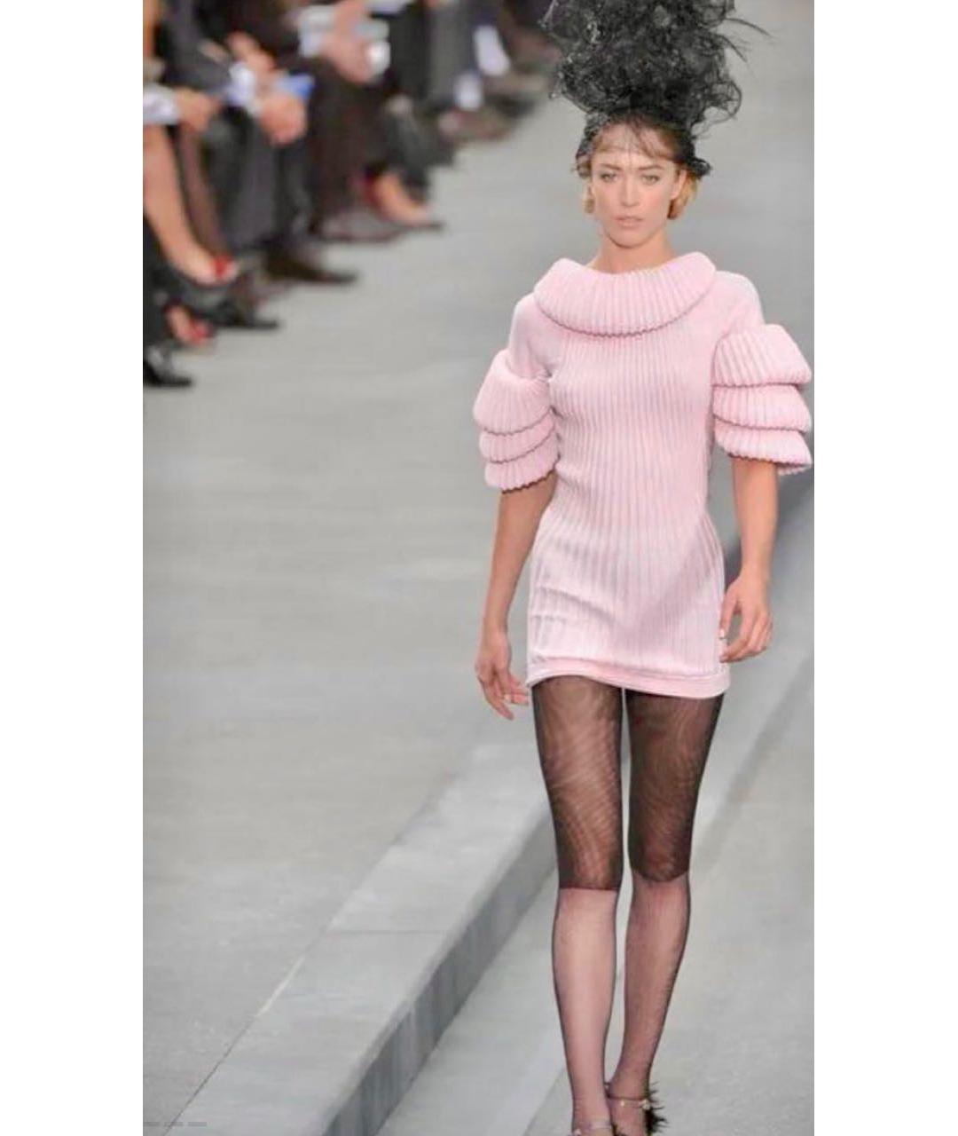 CHANEL Розовое коктейльное платье, фото 6