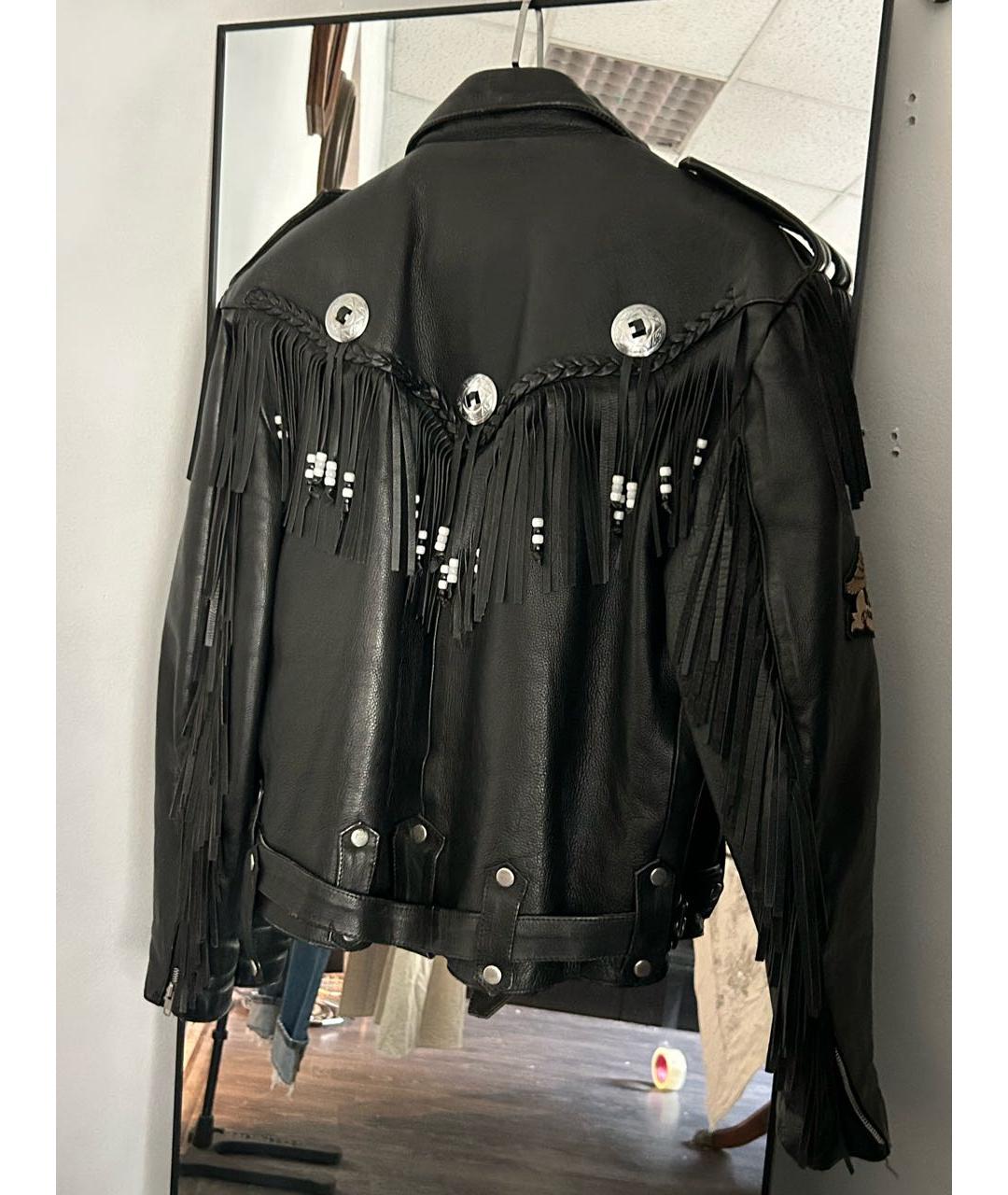 Harley Davidson Черная кожаная куртка, фото 6