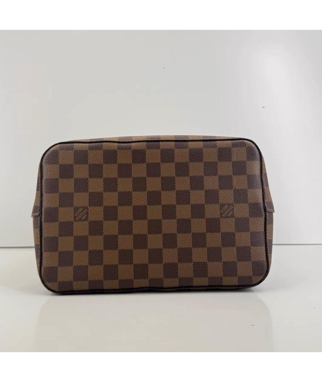 LOUIS VUITTON Коричневая сумка через плечо из канвы, фото 4