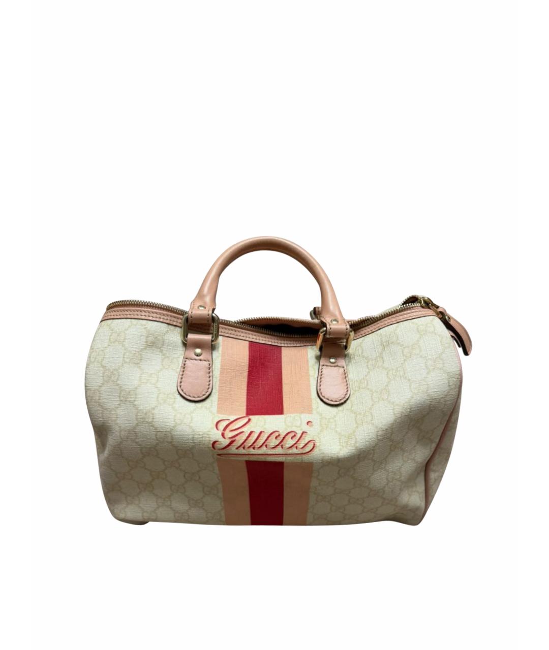 GUCCI Сумка с короткими ручками из канвы, фото 1