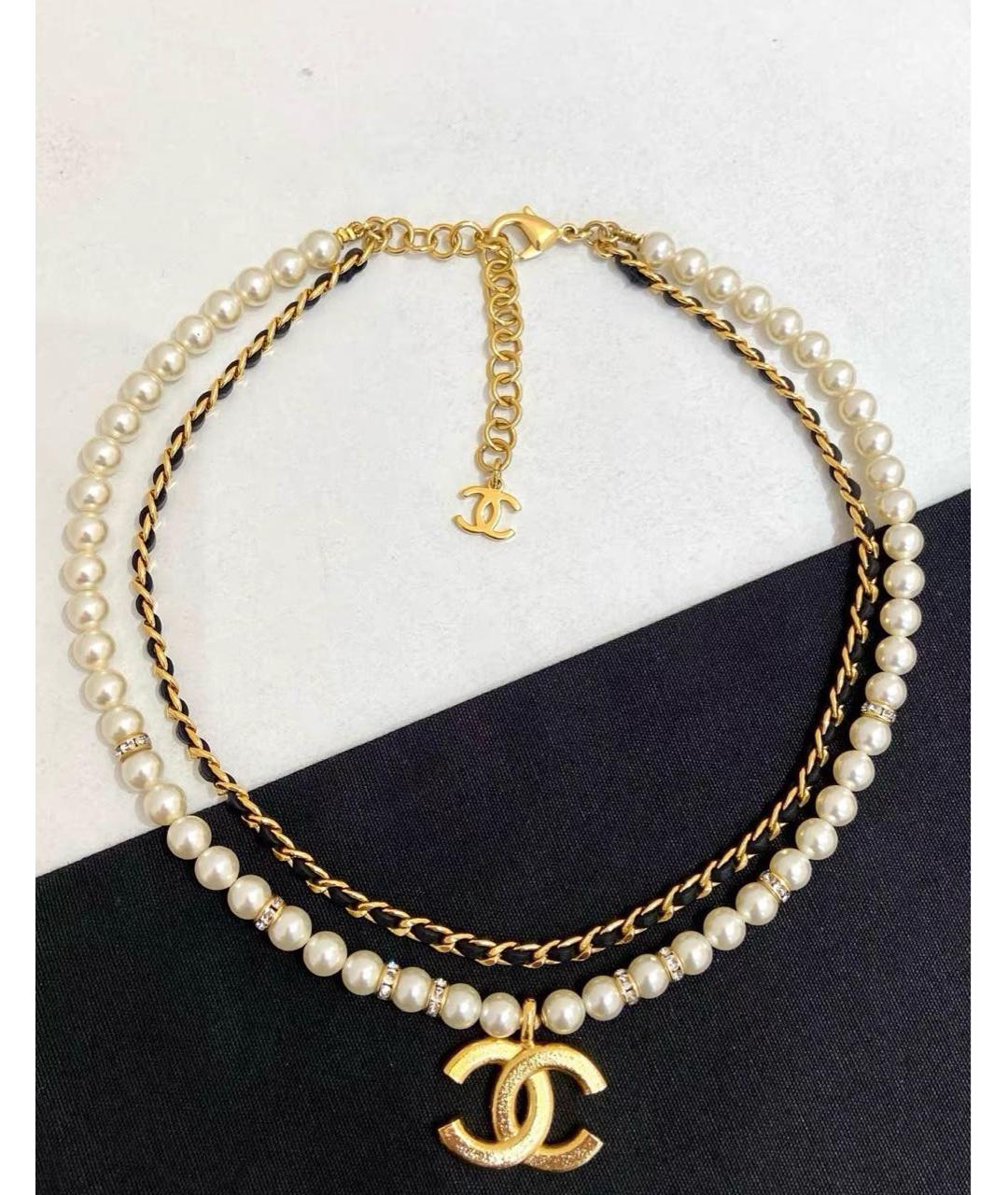 CHANEL Золотой чокер, фото 3