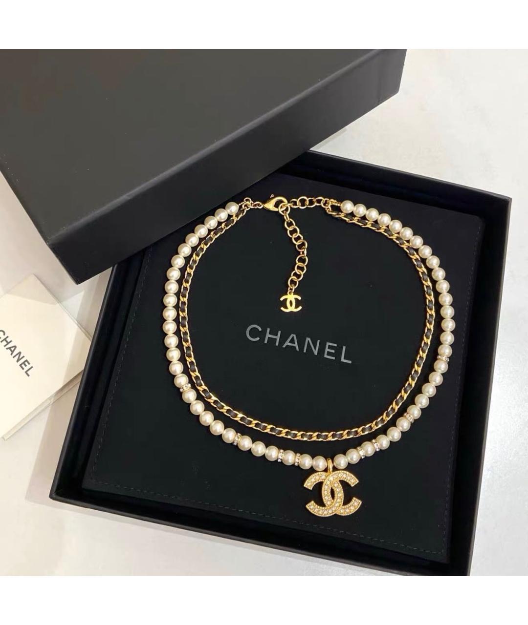 CHANEL Золотой чокер, фото 2