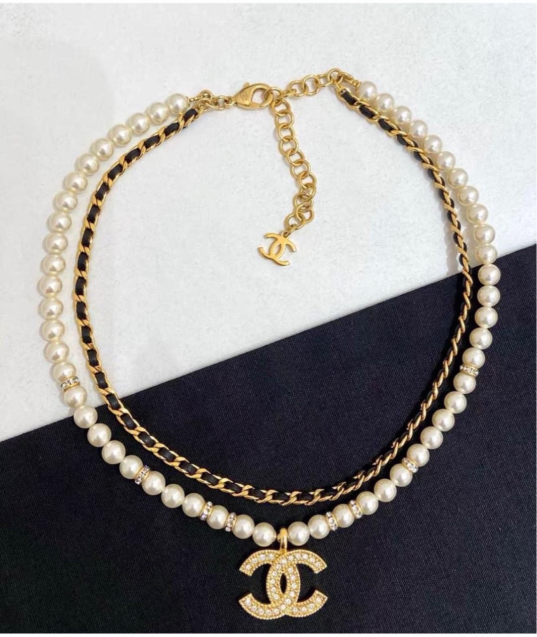CHANEL Золотой чокер, фото 4
