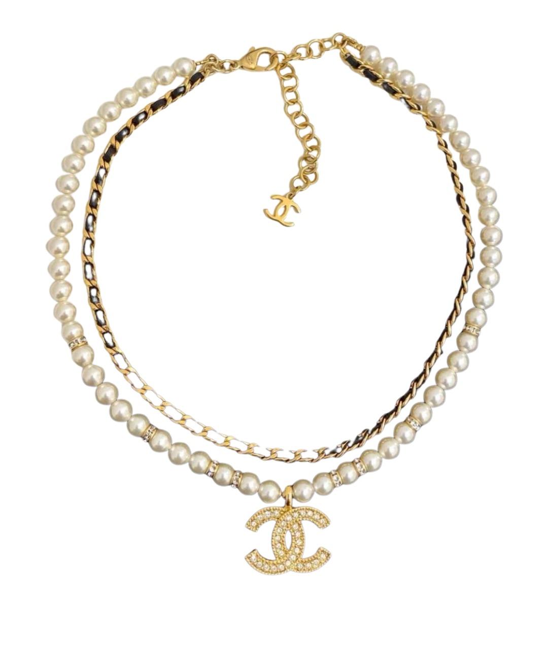 CHANEL Золотой чокер, фото 1